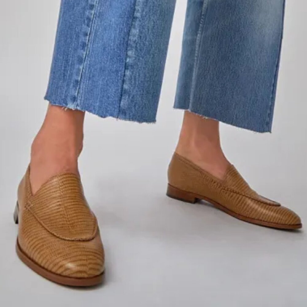No. 6 Store Emma Loafer in Pecan Lizard Size 40 (women's 9)